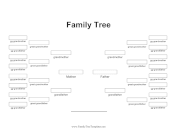 5 Generation Plain Family Tree