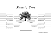 Family Tree Templates & Worksheets — Family Tree Maker